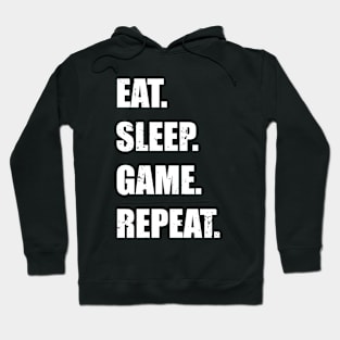 Eat Sleep Game Repeat Hoodie